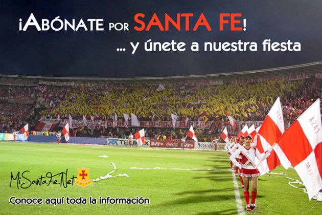 Todos vamos apoyar al León!! Abónate por Santa Fe!!!